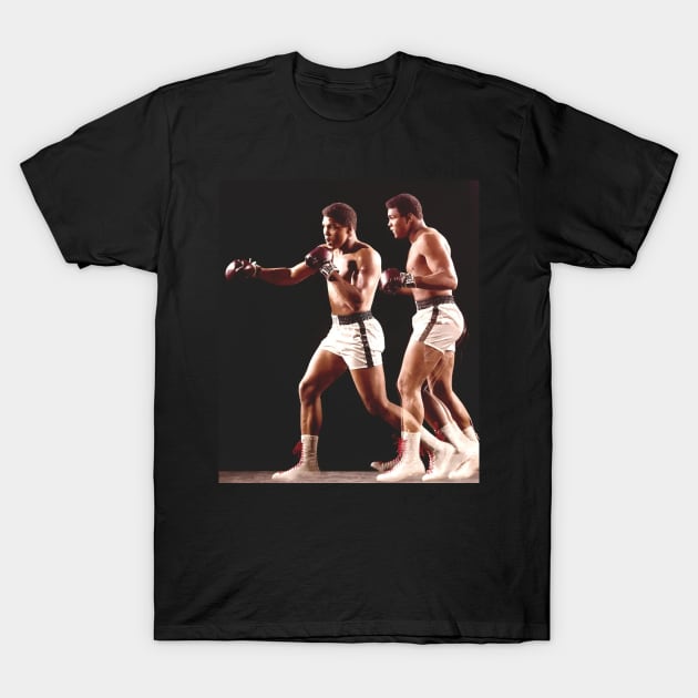 Muhammad Ali Fade Training T-Shirt by 404pageNotfound